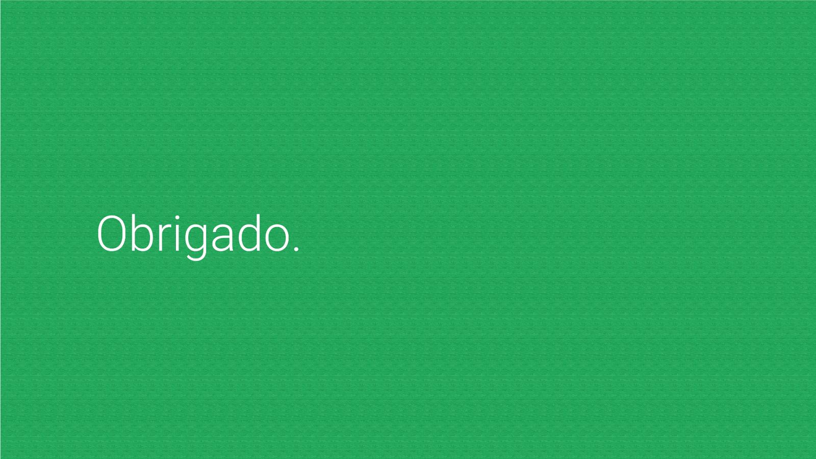 Obrigado